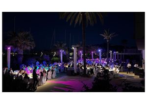 Repas De Debut De Soiree Esplanade St Marthe Agence Monde Pluriel Client Planiswere Technique Lbc Pro Events Ile Des Embiez Esplanade St Marthe