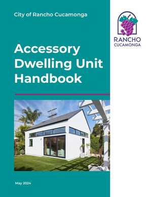 City of RC ADU Handbook
