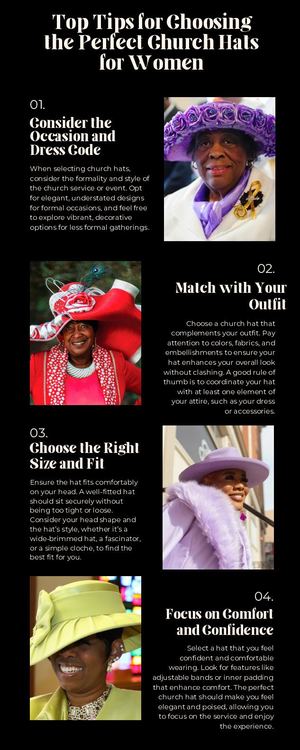 Top Tips For Choosing The Perfect Church Hats For Women