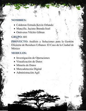 problema de los contenedores de basura en la CDMX