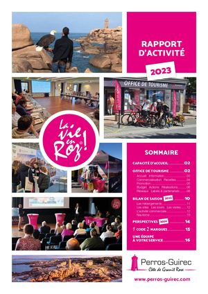 Rapport d'activité 2023 - Office de Tourisme de Perros-Guirec