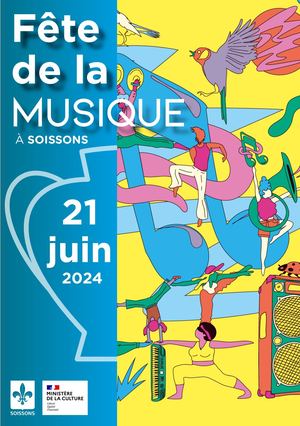 Programme de la Fête de la musique 2024 - Soissons