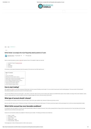 strifor отзывы клиентов