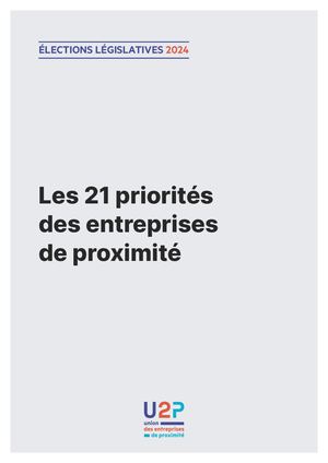 21 priorités des entreprises de proximité