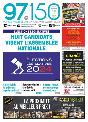 Journal le 97150 - Edition du mardi 18 juin 2024 - N°811