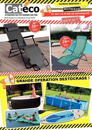 CATECO Catalogue déstockage juin/juillet 2024