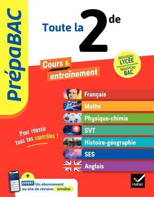 Prépabac Le tout-en-un 2de (toutes les matières) - 2024-2025