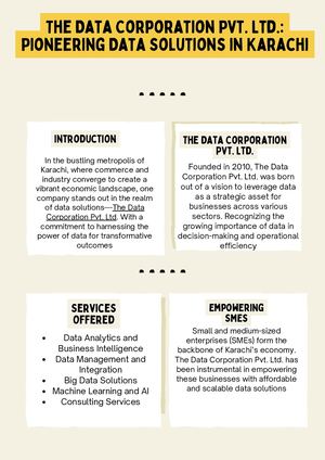 Calaméo - The Data Corporation Pvt Ltd In Karachi
