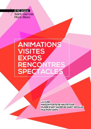 Programmation culturelle Été 2024