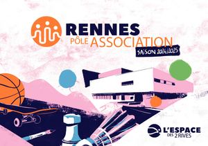 Plaquette d'activités Rennes Pôle Association-Espace des 2 Rives 2024-2025