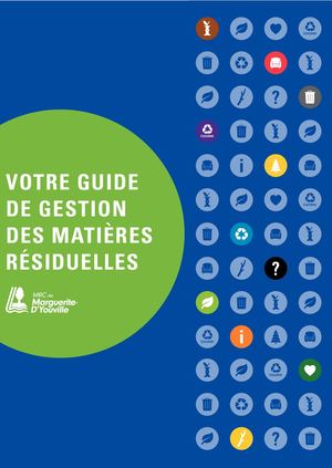 Outil de gestion des matières résiduelles - MRC de Marguerite-D'Youville