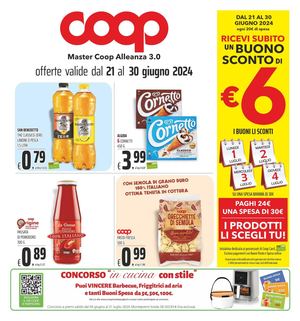 Volantino Coop Crispiano dal 21 Giugno