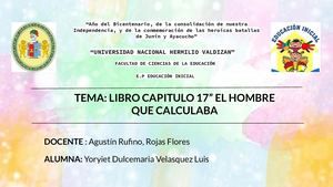 Libro Capitulo 17 El Hombre Que Calculaba