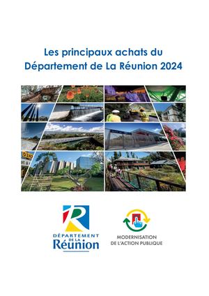 Les Principaux Achats Départementaux En 2024