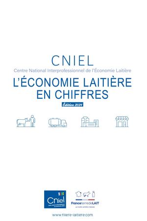 L'économie laitière en chiffres édition 2024