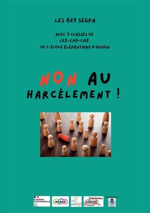 Livret Non au Harcèlement !