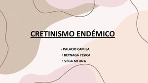 Cretinismo endémico