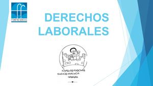 Cartilla De Derechos Laborales