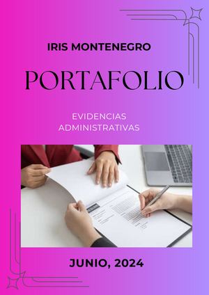 Portafolio Iris Montenegro Organized