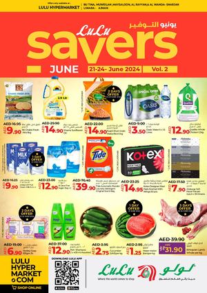 LuLu June Saver Vol 2 - SHJ Group 1 ( 21 - 24 June 2024)