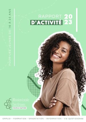 RAPPORT D'ACTIVITE 2023 // Mission Locale des Graves