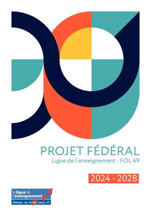 Projet Federal FOL49 2024 2028