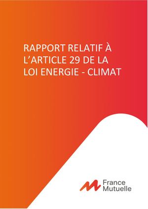 Article 29 Loi Energie Climat