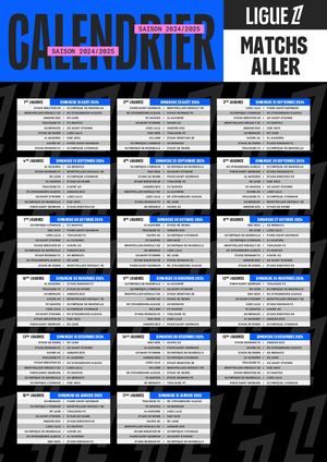 L1 2425 Calendrier Sombre