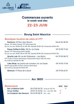 Affiche Ouv Commerces 15 16 06 24