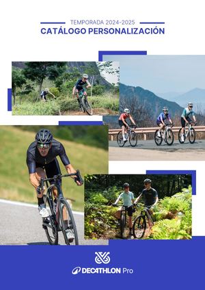 Catálogo personalización Decathlon Vestta 2025