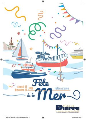 Flyer Fête De La Mer 2024 © Célia Breard