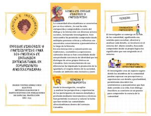 Tecnicas E Instrumentos