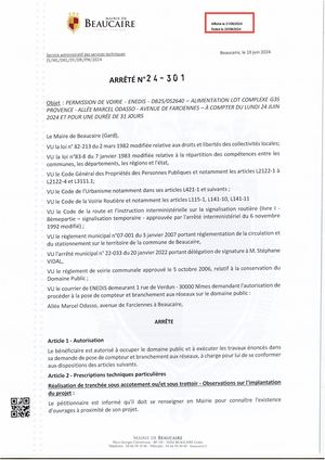 Parution Des Actes Administratifs (arrêtés) (8).