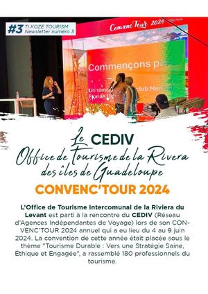 Ti Kozé Tourism Newsletter N°3