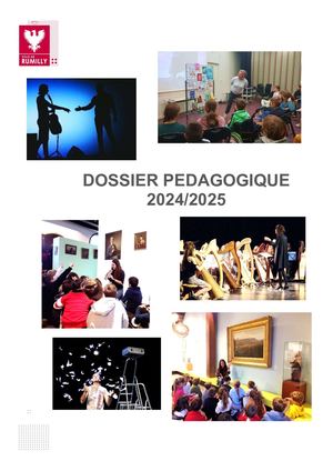 CUlture - Dossier Pedagogique 2024 / 2025
