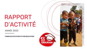 Rapport d'activité 2023 1 Percent For Education