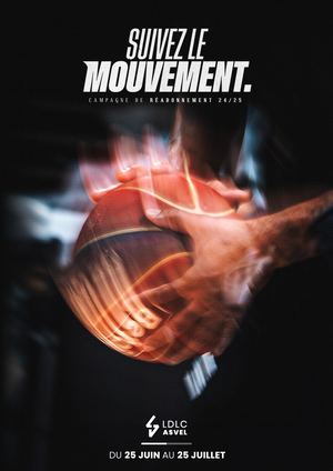 Réabonnement LDLC ASVEL 2024 2025