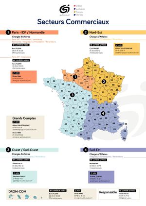 Secteurs Commerciaux Lumiere