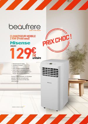 Promo Clim Mobile Juin 2024 Bf