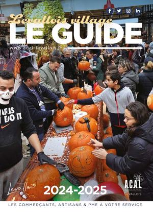 GUIDE LEVALLOIS VILLAGE 2024 - 2025