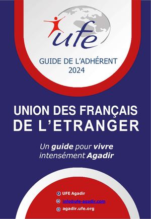 Guide De L Adherent Ufe Agadir 2024