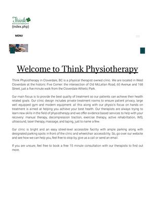 Physiotherapy Clinic in Surrey