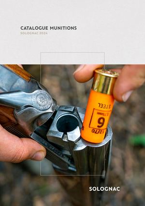 CATALOGUE MUNITIONS SOLOGNAC 2024-2025