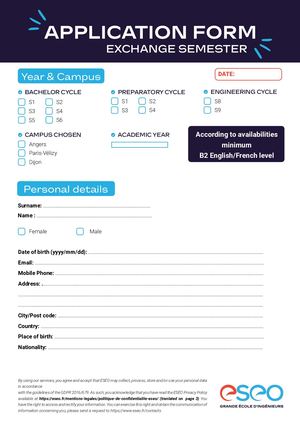 Application Form Juin 2024