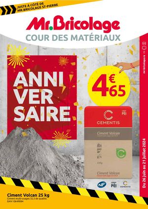 Cour des matériaux Juillet