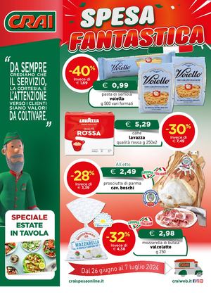Volantino Crai Padial dal 26 giugno al 7 luglio