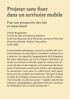 Orlane Bouguennec Article Dsa 2023