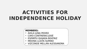 Calaméo - ACTIVITIES FOR INDEPENDENCE HOLIDAY