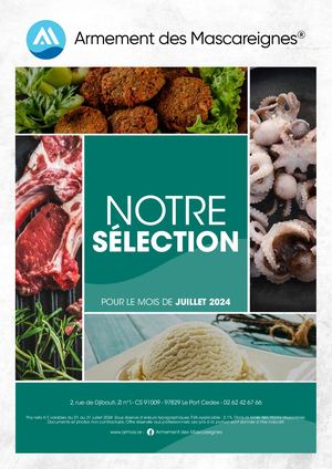 ARMAS catalogue juillet 2024