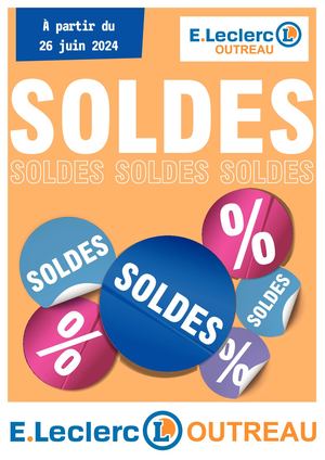 Soldes été 2024 - E.Leclerc Outreau